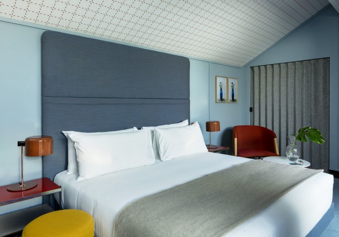 Patricia Urquiola Bedroom Designs at Room Mate Hotel Giulia
