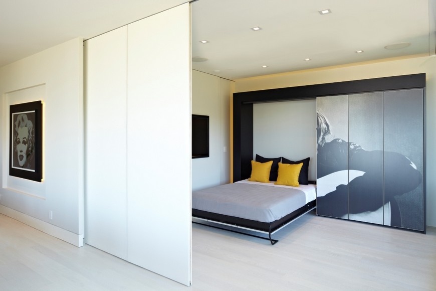 A Series of Striking Bedroom Designs with Sliding Doors 5