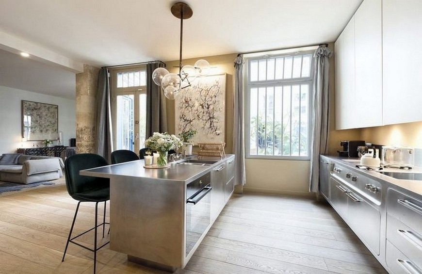 Home Interiors - An Amazing Parisian Modern Home by 10 Sur Dix Studio 4