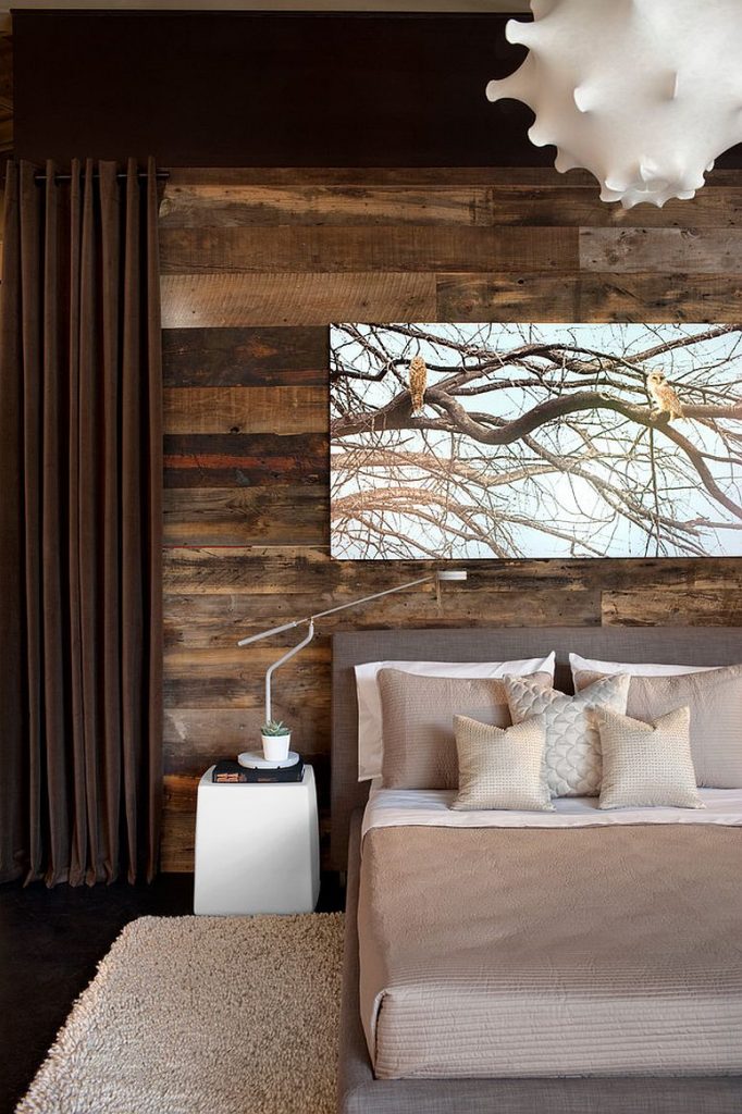 Bedroom Ideas with Reclaimed Wood Walls Bedroom Ideas