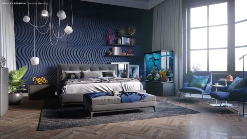 5 Bedroom Designs Inspired By Disney Villains